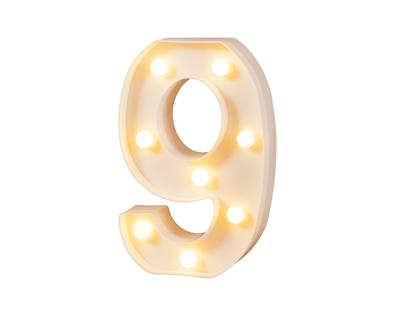 Foto 2 pulgar | Número Decorativo con Luz Led Bluelander Incluye Batería Aa