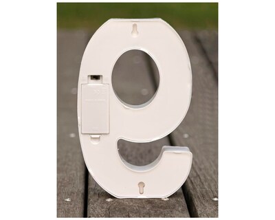 Foto 3 | Número Decorativo con Luz Led Bluelander Incluye Batería Aa