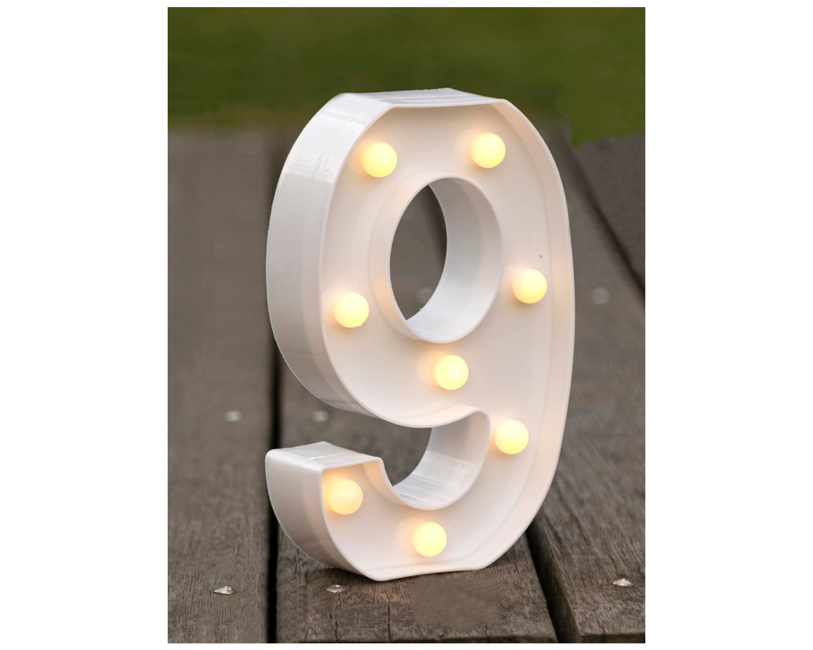 Foto 5 pulgar | Número Decorativo con Luz Led Bluelander Incluye Batería Aa