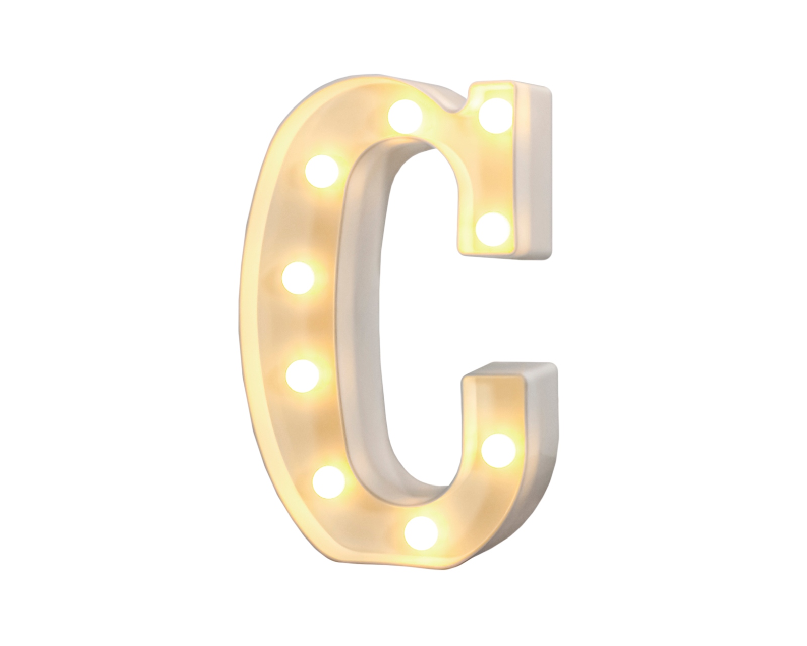 Foto 2 pulgar | Letra C Decorativa Bluelander con Luz Led