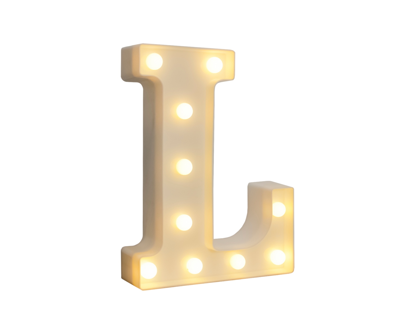 Foto 2 pulgar | Letra L Decorativa con Luz Led Bluelander Incluye Batería AA