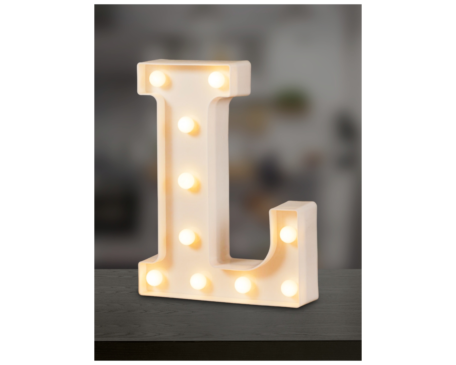 Foto 4 pulgar | Letra L Decorativa con Luz Led Bluelander Incluye Batería AA