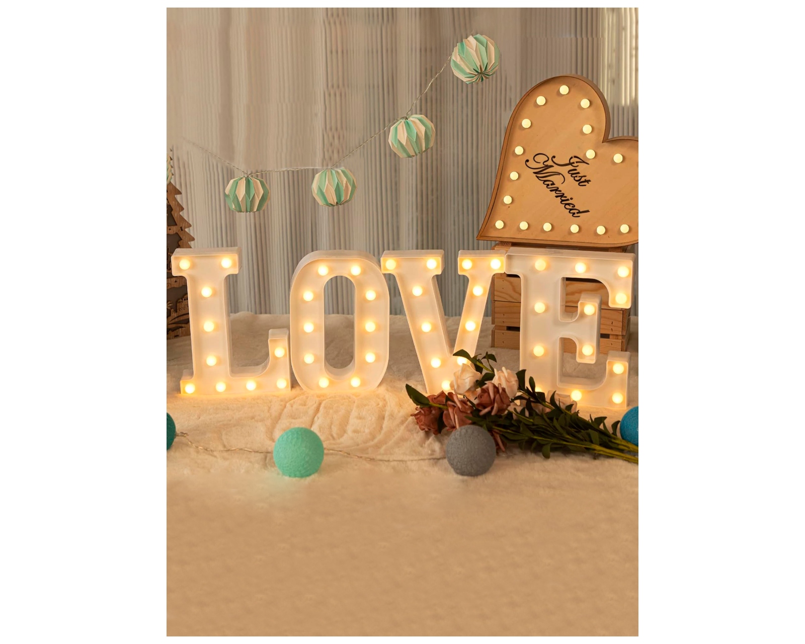 Foto 5 pulgar | Letra L Decorativa con Luz Led Bluelander Incluye Batería AA