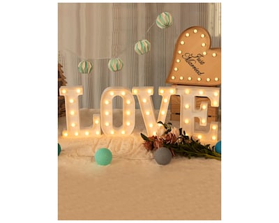 Foto 4 | Letra L Decorativa con Luz Led Bluelander Incluye Batería AA