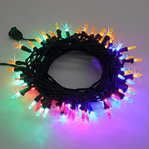 Foto 5 pulgar | Luces Navideñas Philips 100 Led Multicolor Centelleantes De 10 M - Venta Internacional.