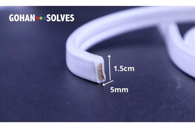 Foto 5 | Tira Led Rgb Pixel Neón Manguera Ws2811 5m Bluetooth App