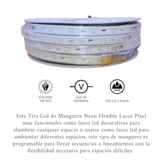 Foto 2 | Tira de Luz Led de 25 m con Control