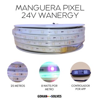 Foto 4 | Tira de Luz Led de 25 m con Control