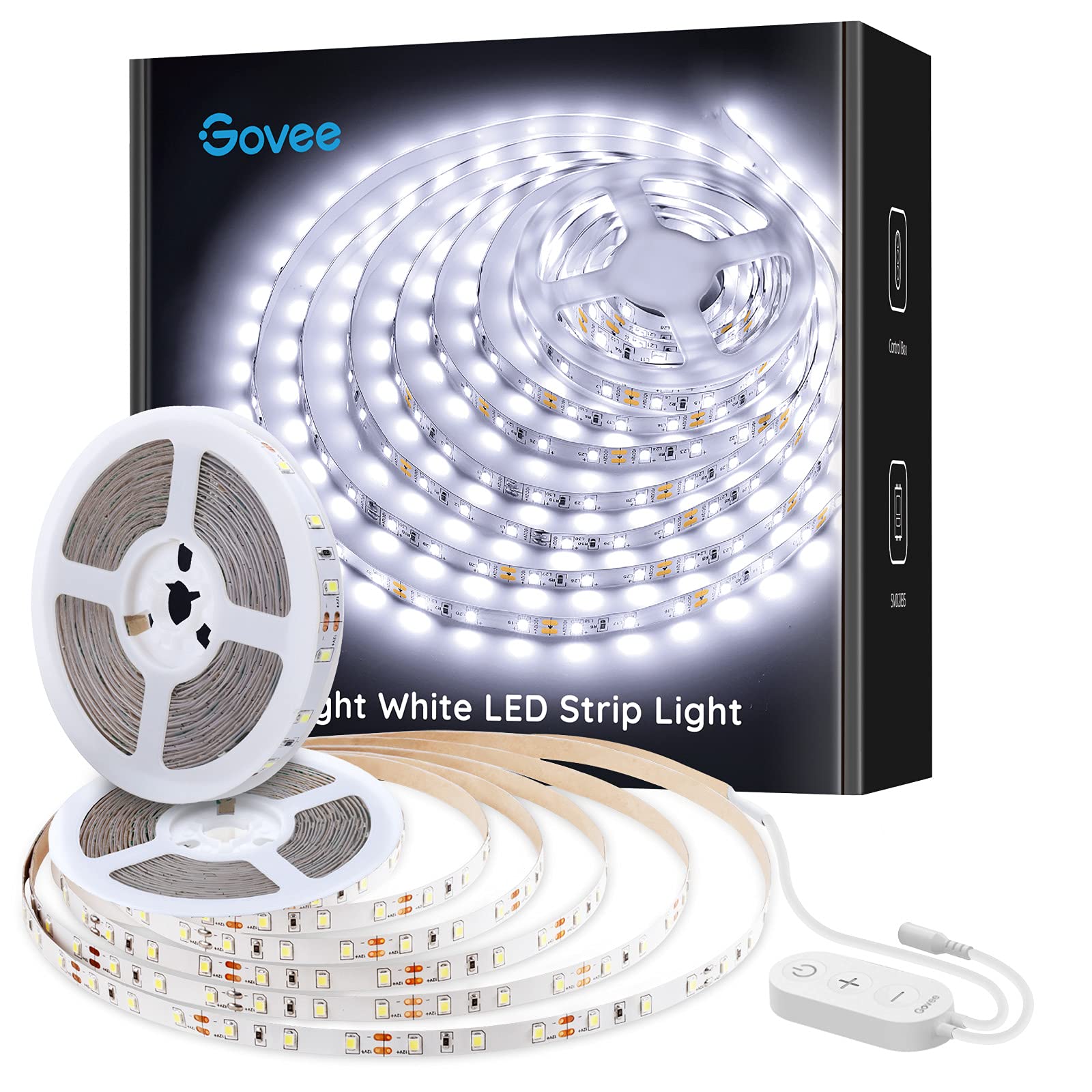 Tira De Luces Led Govee De 10 M, 6500 K, Regulables Con Caja De Control - Venta Internacional.