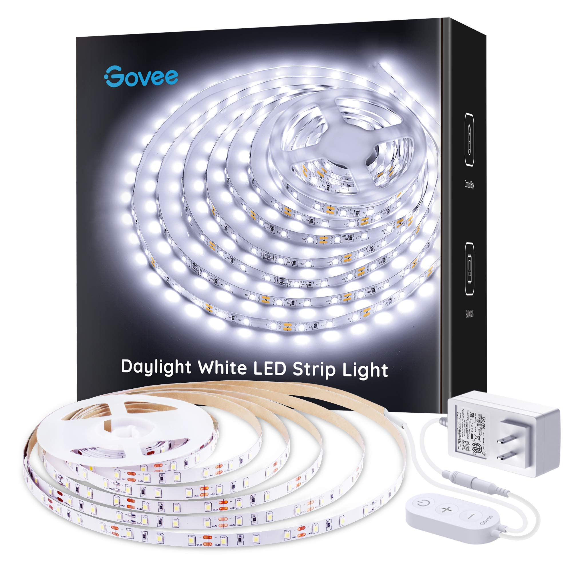 Tira De Luces Led Govee White, 16,4 Pies, 6500 K, Regulables, 300 Led - Venta Internacional.