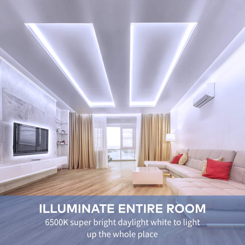 Foto 3 pulgar | Tira De Luces Led Govee White, 16,4 Pies, 6500 K, Regulables, 300 Led - Venta Internacional.