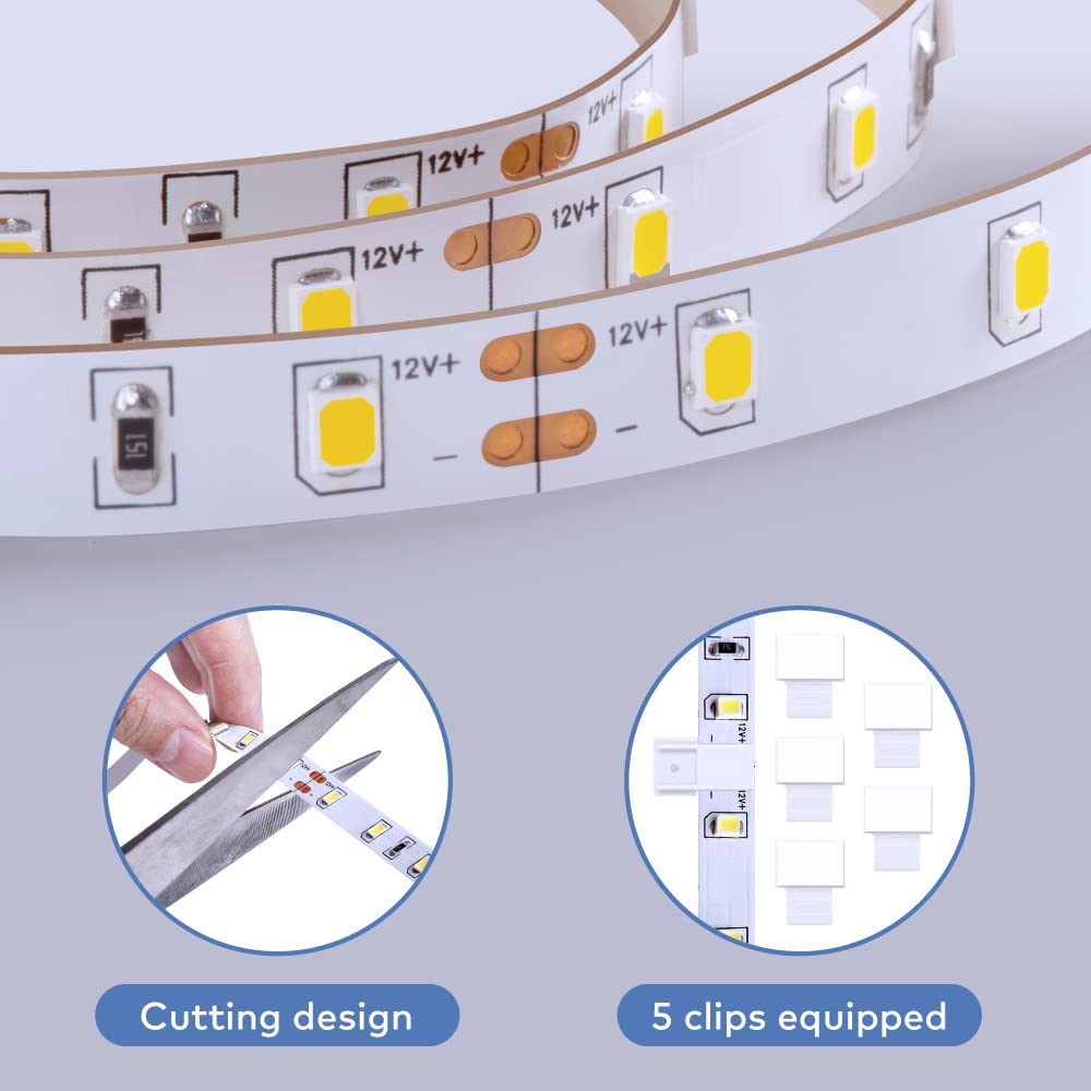 Foto 5 pulgar | Tira De Luces Led Govee White, 16,4 Pies, 6500 K, Regulables, 300 Led - Venta Internacional.