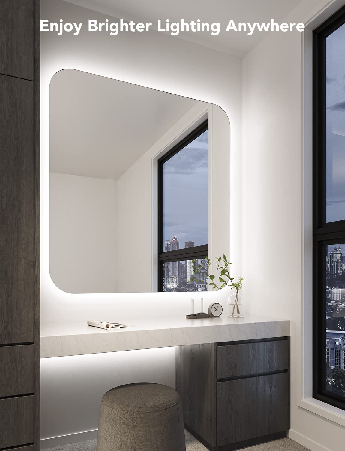 Foto 6 pulgar | Tira De Luces Led Govee White, 16,4 Pies, 6500 K, Regulables, 300 Led - Venta Internacional.