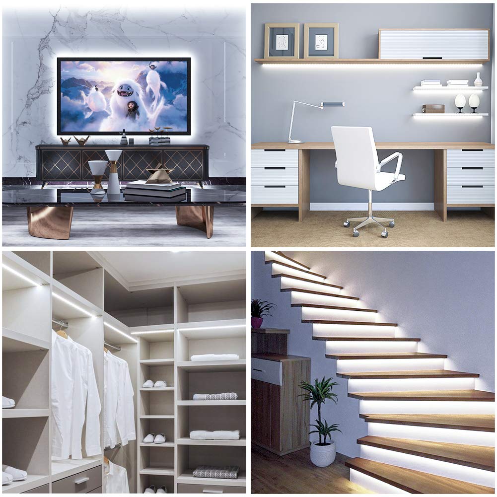 Foto 8 pulgar | Tira De Luces Led Govee White, 16,4 Pies, 6500 K, Regulables, 300 Led - Venta Internacional.