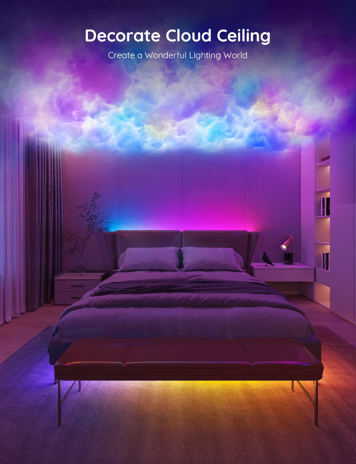 Foto 6 pulgar | Tira De Luces Led Govee Rgbic Pro De 10 M Que Cambian De Color Smart - Venta Internacional.
