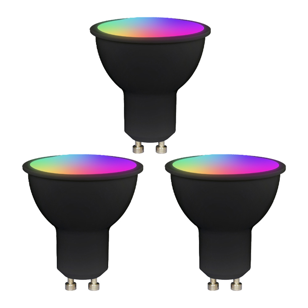 Foto 2 pulgar | Pack De 3 Foco Gu10 Led Inteligente Wifi 5 W