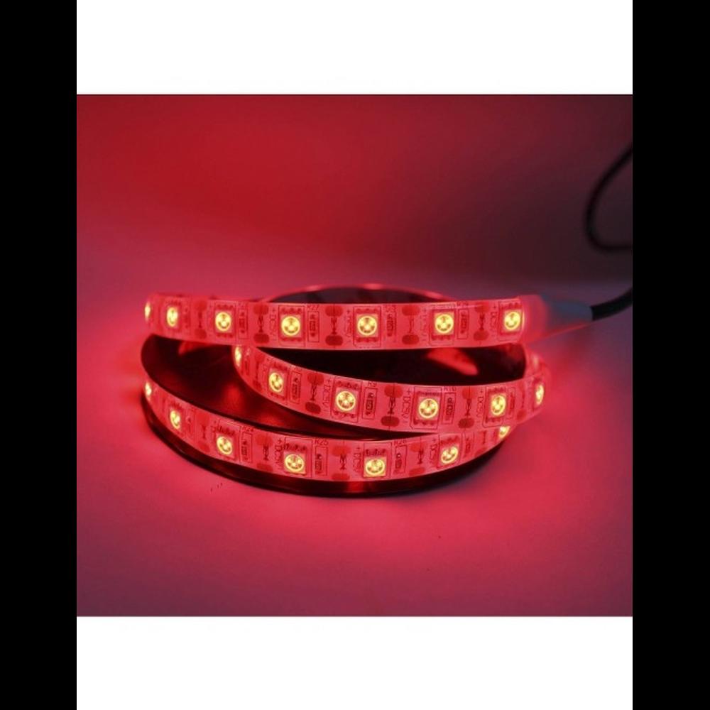 Foto 2 pulgar | Tira Led 5050 Usb Rojo (5 Piezas)