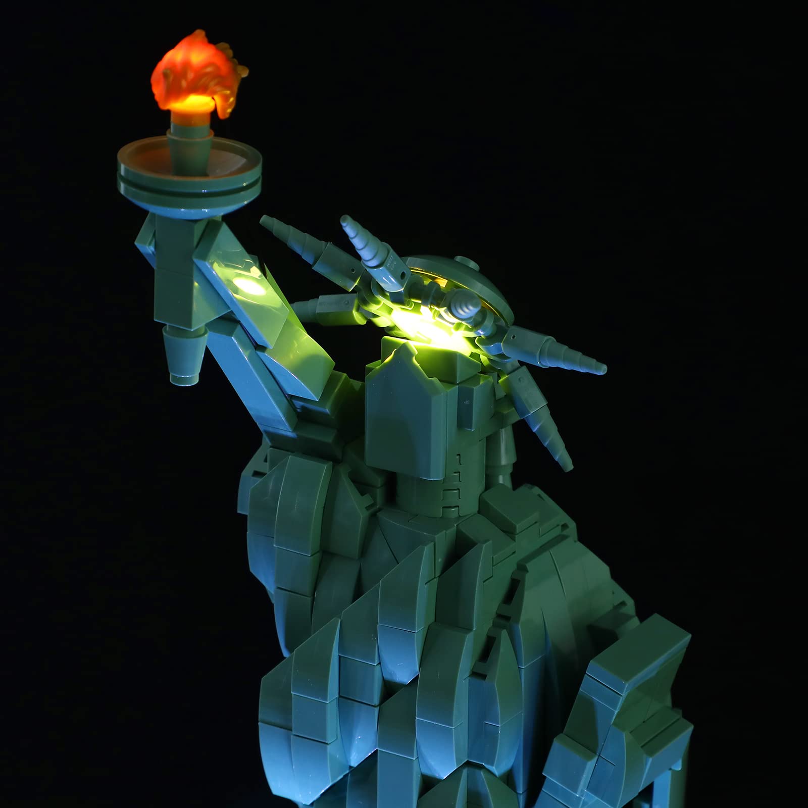 Foto 5 | Set De Luces Led Lightailing Para Estatua Arquitectónica Lego 21042 - Venta Internacional.