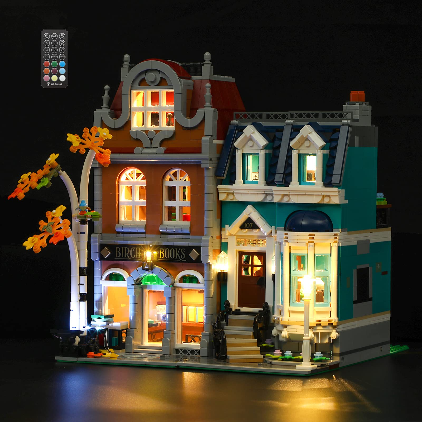 Set De Luces Led Lightailing Para Librería Lego 10270 - Venta Internacional.