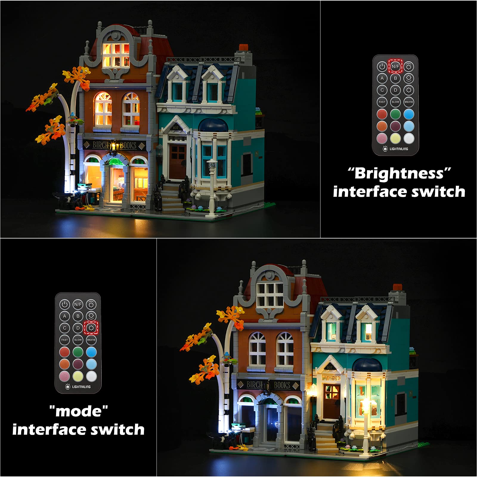 Foto 5 pulgar | Set De Luces Led Lightailing Para Librería Lego 10270 - Venta Internacional.