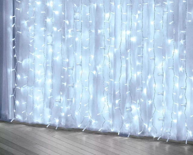 Cortina De Luces 6x3 Metros Blanco