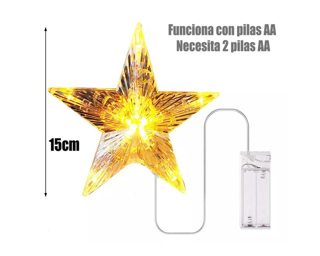 Foto 2 | Estrella Arbol Navidad