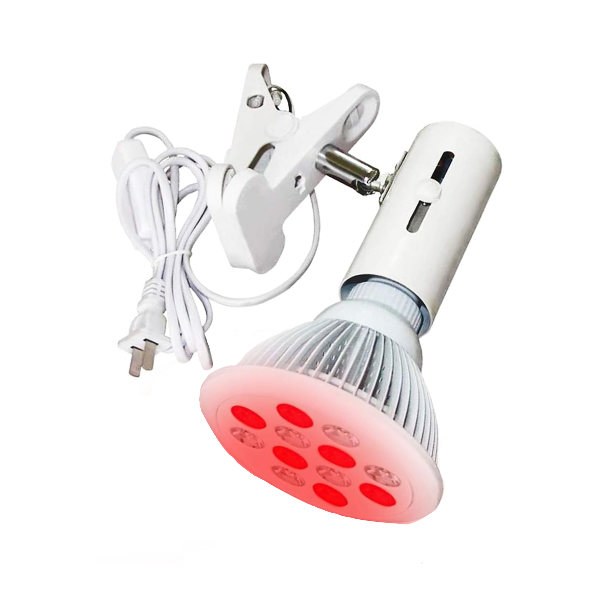 Luz Roja Terapia 660nm 850 Nm Bombilla Infrarroja Eo Safe Imports Esi-15853 Blanco