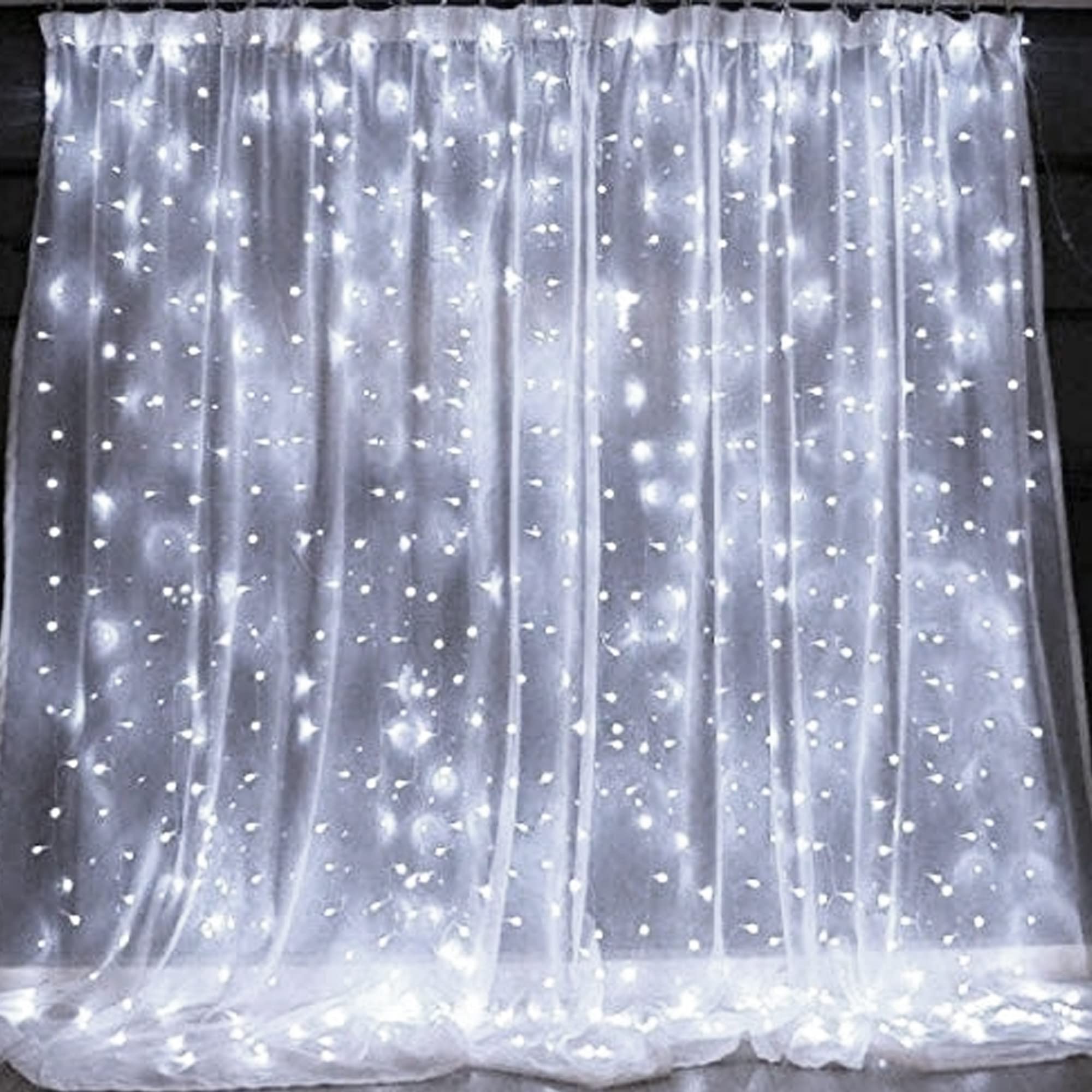 Foto 4 pulgar | Cadena De Luces Dazzle Bright, 300 Led, 3 X 3 M Usb, Color Blanco - Venta Internacional.