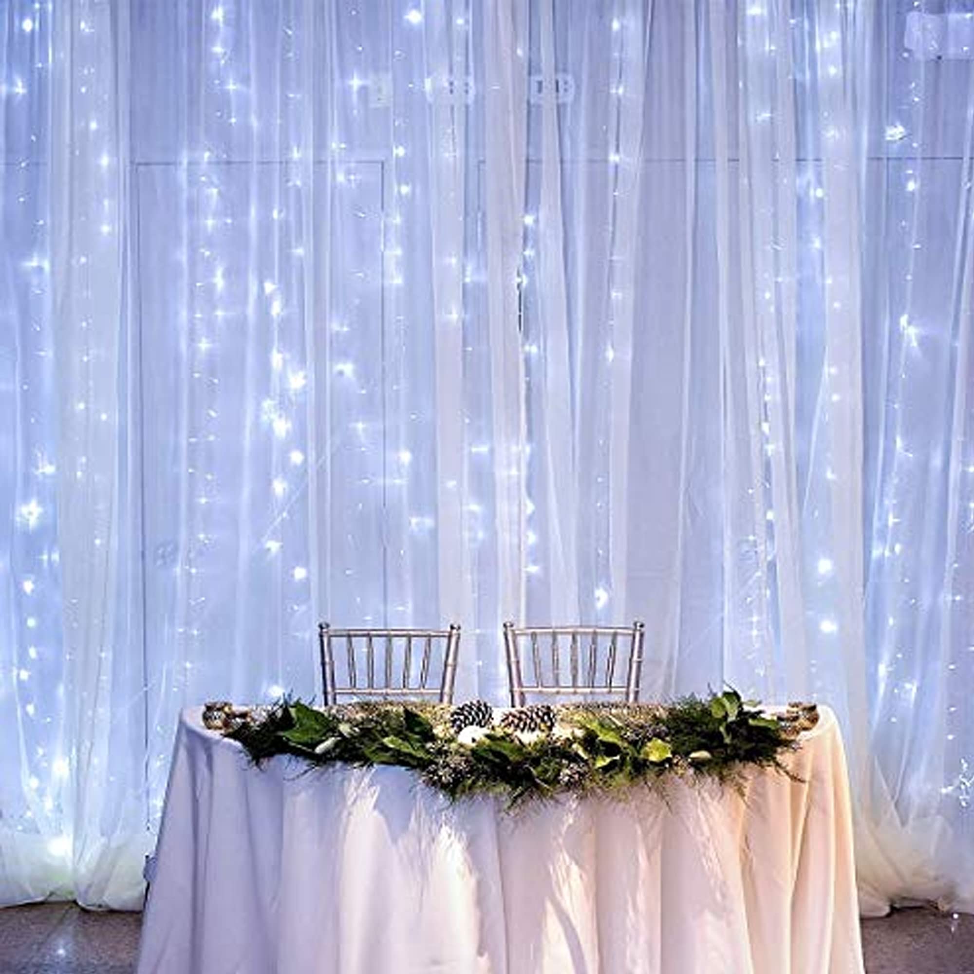 Foto 5 | Cadena De Luces Dazzle Bright, 300 Led, 3 X 3 M Usb, Color Blanco - Venta Internacional.