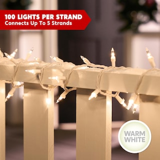 Foto 4 | Luces Navideñas Joiedomi 100, Color Blanco Cálido, 21,5 M, Exterior/interior - Venta Internacional.