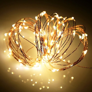 Foto 6 | Led Ariceleo Fairy Lights, Funciona Con Pilas, 5 M, Color Blanco Cálido - Venta Internacional.