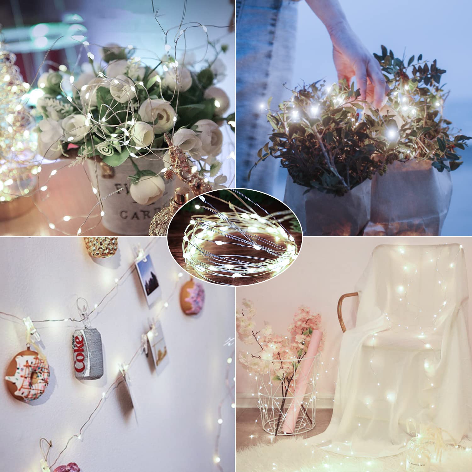 Foto 3 pulgar | Fairy Lights Brightown 20 Led, Funciona Con Pilas, 2 M, 24 Unidades - Venta Internacional.