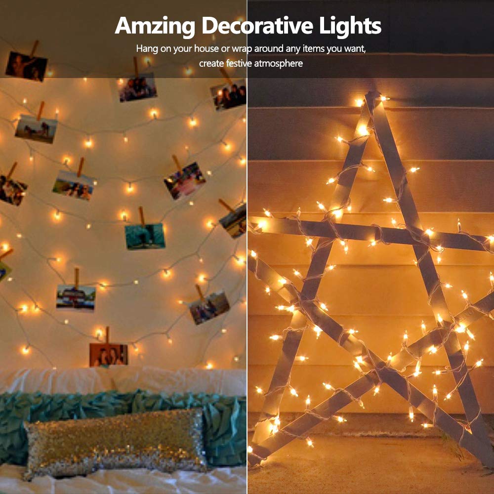 Foto 5 | Luces Navideñas Brizled, 300 Unidades, 21,2 M, Incandescentes, Color Blanco Cálido - Venta Internacional.