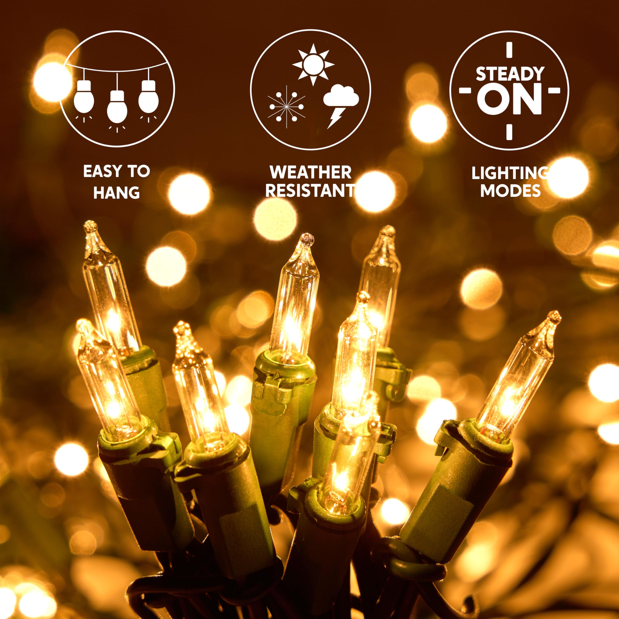 Foto 5 pulgar | Luces Navideñas Joiedomi 100-Venta Internacional