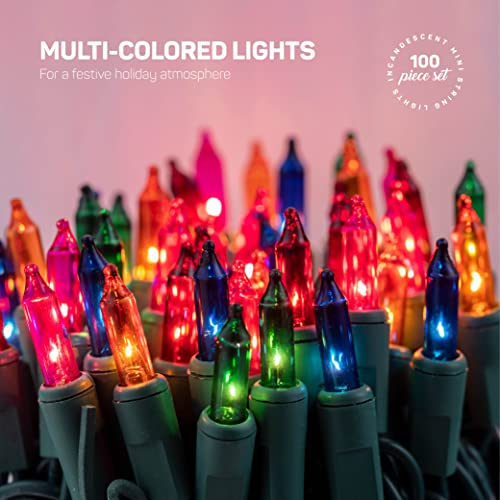 Foto 2 | Set De 100 Luces Navideñas Multicolores Sewanta De 22.8 Pies - Venta Internacional