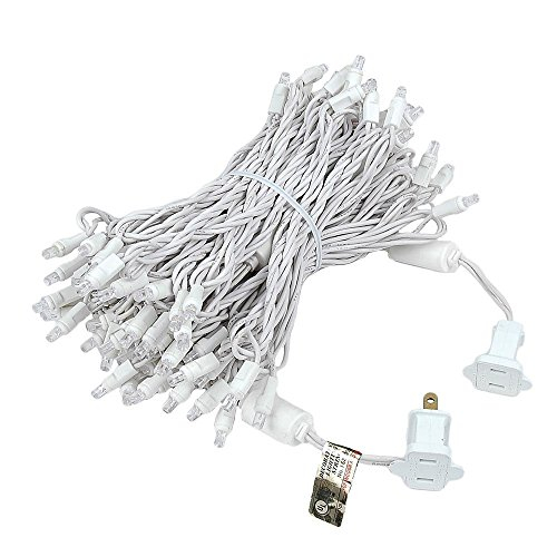 Foto 4 pulgar | Luces Navideñas Novedosas, 100 Led, Blanco Cálido, 50 Pies - Venta Internacional.