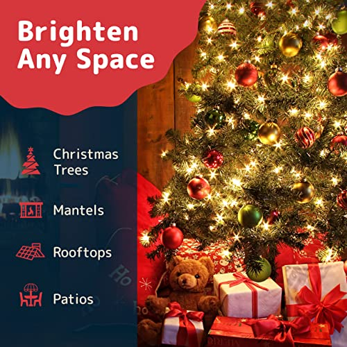 Foto 5 pulgar | Luces Navideñas Prextex 12 M 200, Color Blanco Transparente, Impermeable - Venta Internacional.