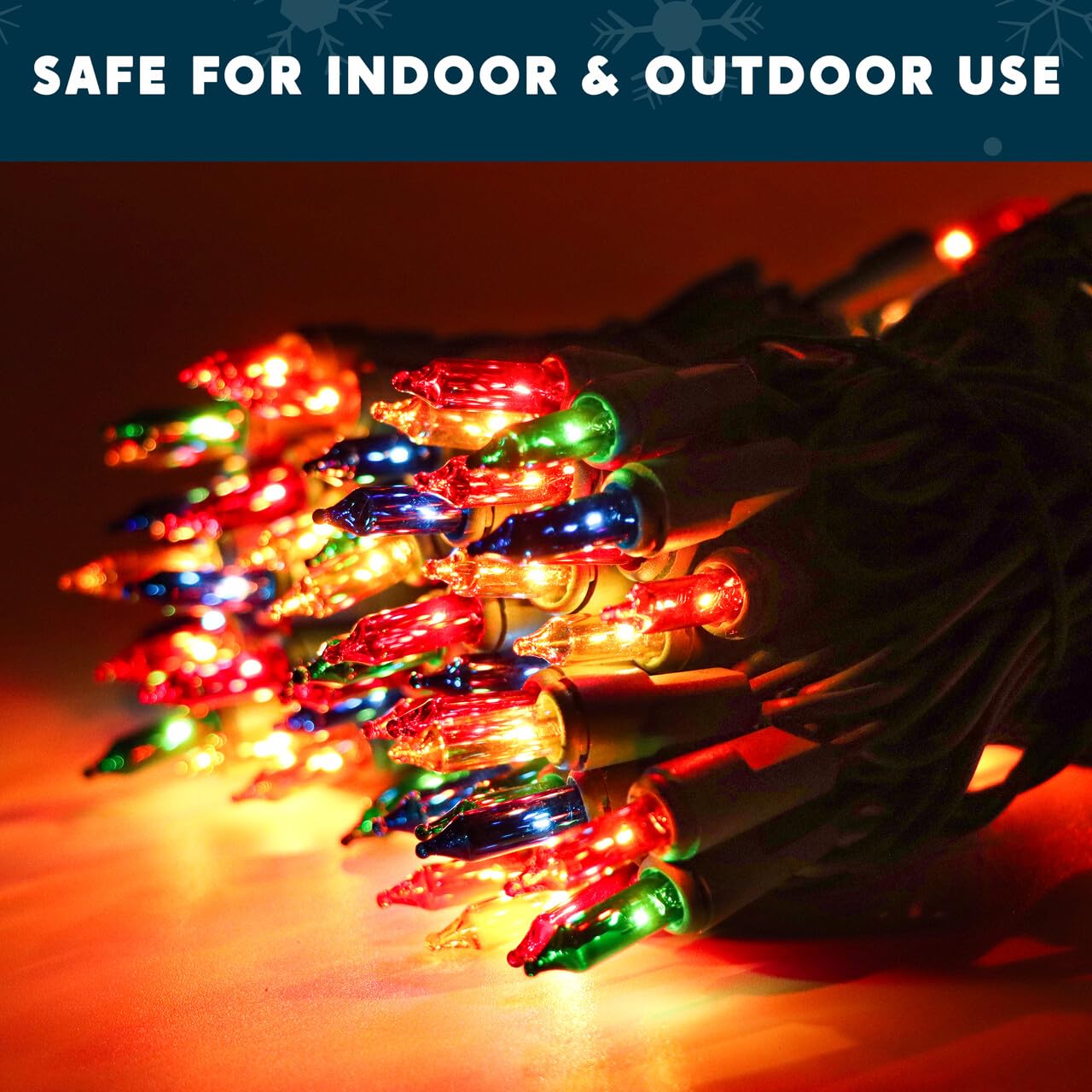 Foto 6 | Luces Navideñas Joiedomi 300 (2x150), Multicolores - Venta Internacional.