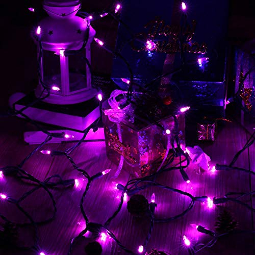 Foto 6 pulgar | Luces Navideñas Brizled 100 Led Moradas De 10 M Para Exteriores - Venta Internacional.