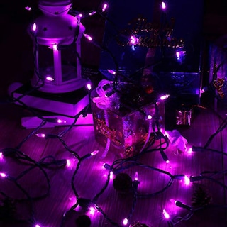 Foto 5 | Luces Navideñas Brizled 100 Led Moradas De 10 M Para Exteriores - Venta Internacional.