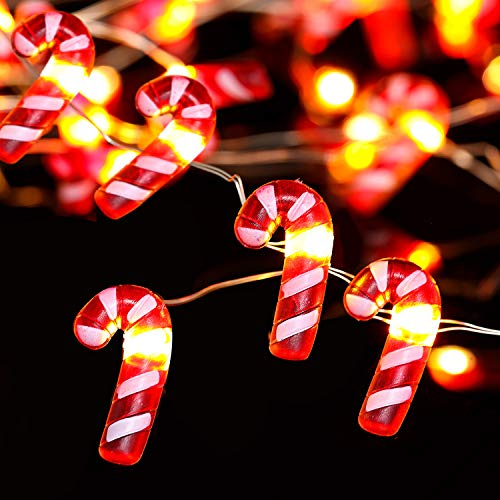 Foto 2 pulgar | Cadena De Luces Led Mudder Christmas Candy Ban, 3 M, 30 Luces - Venta Internacional.