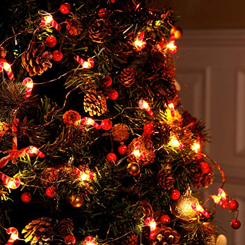 Foto 6 pulgar | Cadena De Luces Led Mudder Christmas Candy Ban, 3 M, 30 Luces - Venta Internacional.