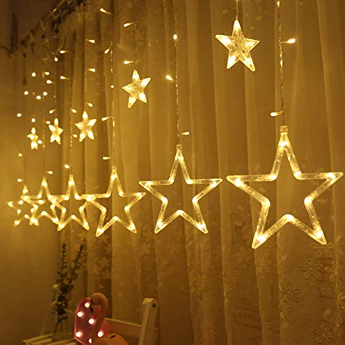 Cadena De Luces Led Twinkle Star 138 De 2 M X 1 M (color Blanco Cálido) - Venta Internacional.