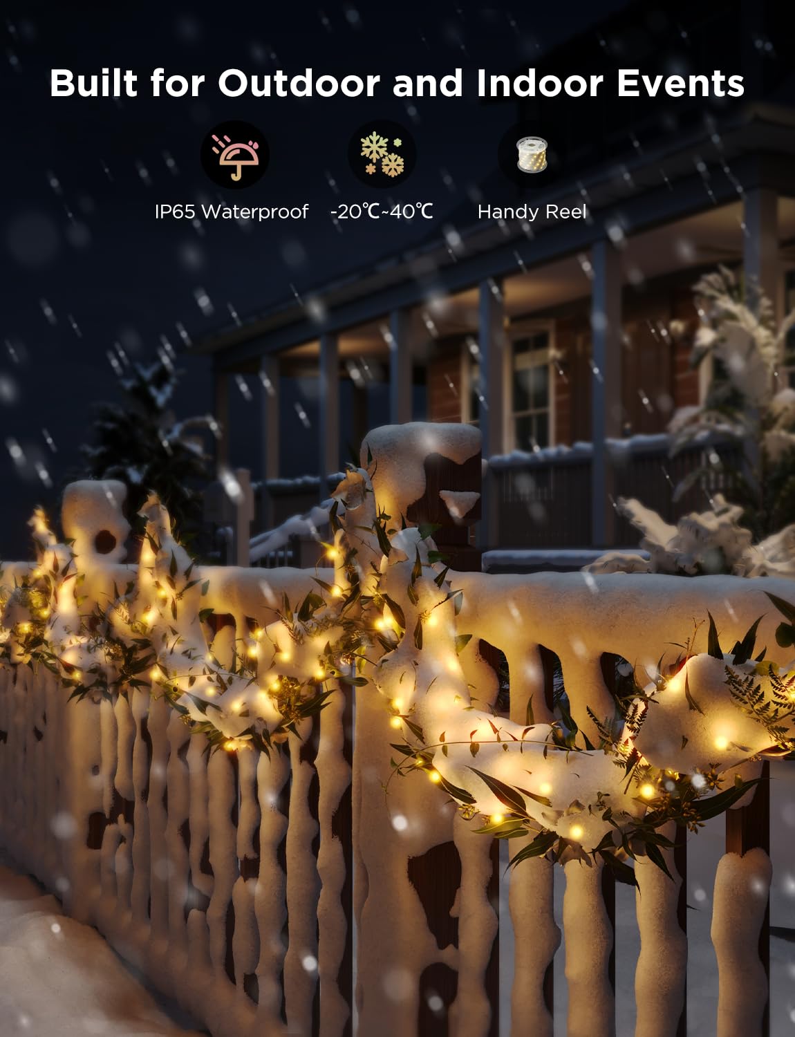 Foto 6 | Luces Navideñas Govee Smart Rgbic De 10 M, Más De 125 Modos De Escena - Venta Internacional.