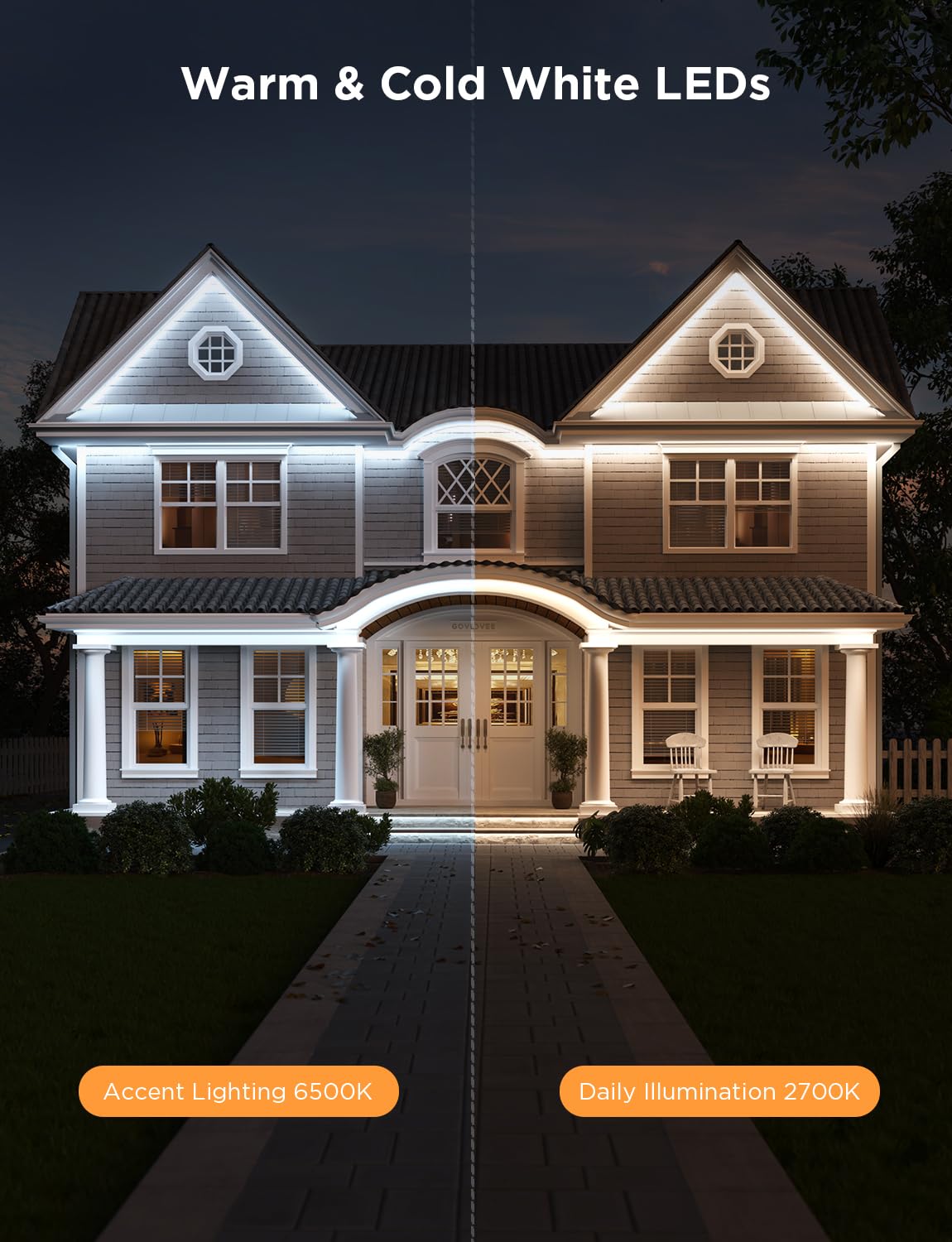 Foto 4 | Tira De Luces Led Para Exteriores Govee Rgbic, 30 M, Wifi, Resistente Al Agua - Venta Internacional.