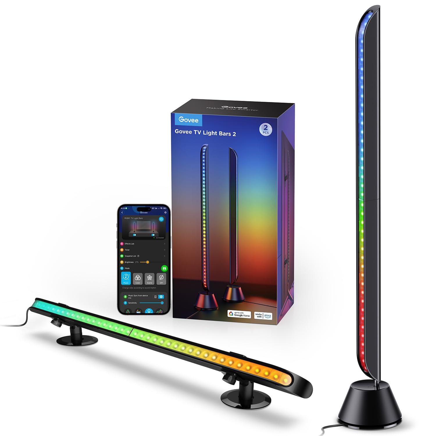 Foto 2 pulgar | Barras de Luz para Televisores Inteligentes Govee Paquete de 2 - Venta Internacional