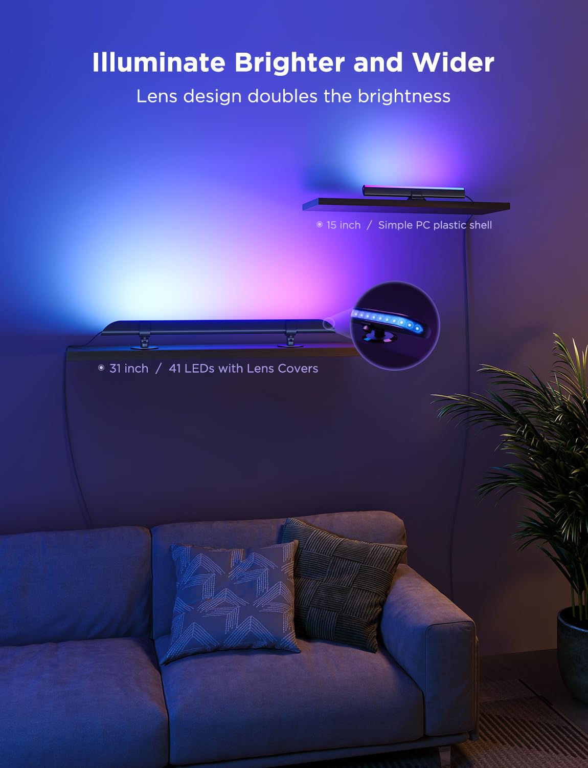 Foto 3 pulgar | Barra de Luces para Tv Inteligente Govee- Venta Internacional
