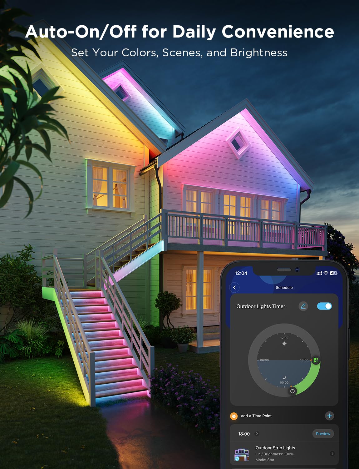 Foto 5 pulgar | Tira De Luces Led Govee Outdoor, Resistente Al Agua, 30 M, Con Wifi Rgbic - Venta Internacional.