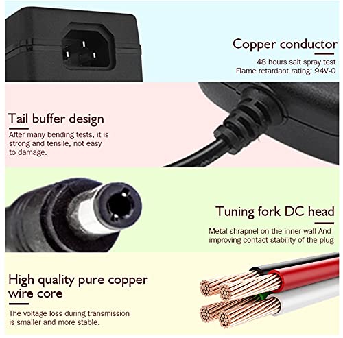 Foto 5 pulgar | Fuente de Alimentación DC 12v 1a Adaptador Led Ac 110v 220v 12w - Venta Internacional