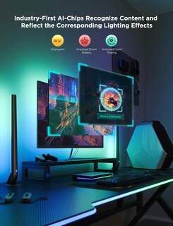Foto 4 | Tira De Luces Led Govee Hdmi 2.1 Sync Box Kit 2 Para 27-34 Pulgadas - Venta Internacional.